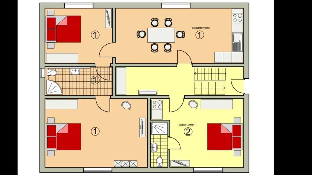 Appartements-Steinkirchner Straubing Phòng bức ảnh
